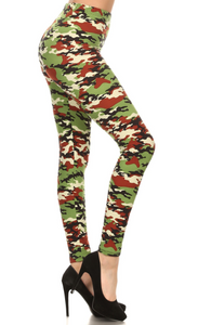 2117 More Green Camo 3 LEGGINGS