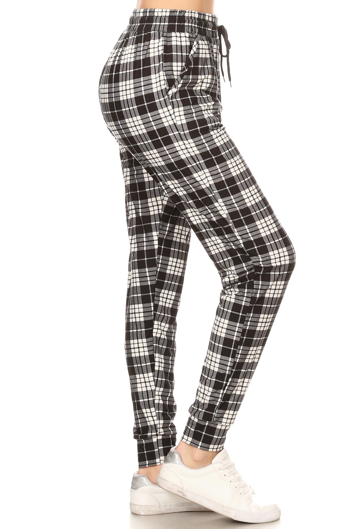 2206j Checkerboard Plaid JOGGERS
