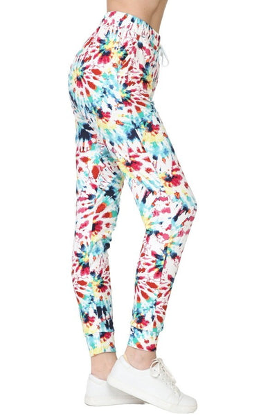 2289j Rainbow Splatter TD JOGGERS