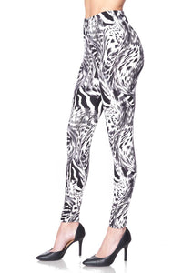 2451 White Safari LEGGINGS