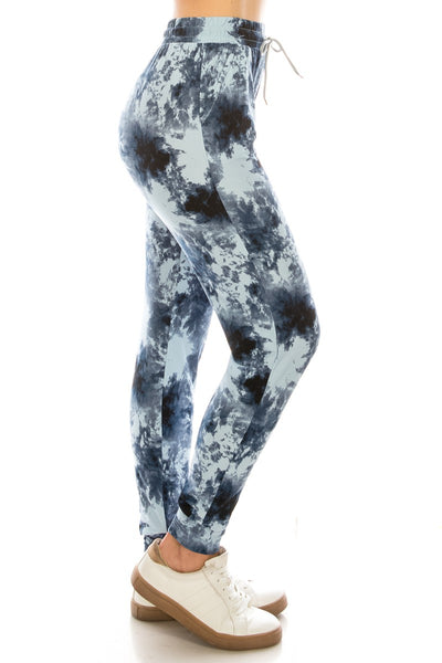 2456j Tie Dye Blues JOGGERS