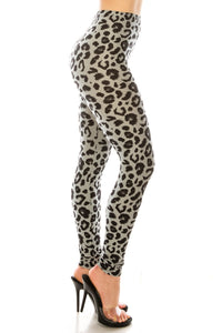 2462 Ash Leopard LEGGINGS
