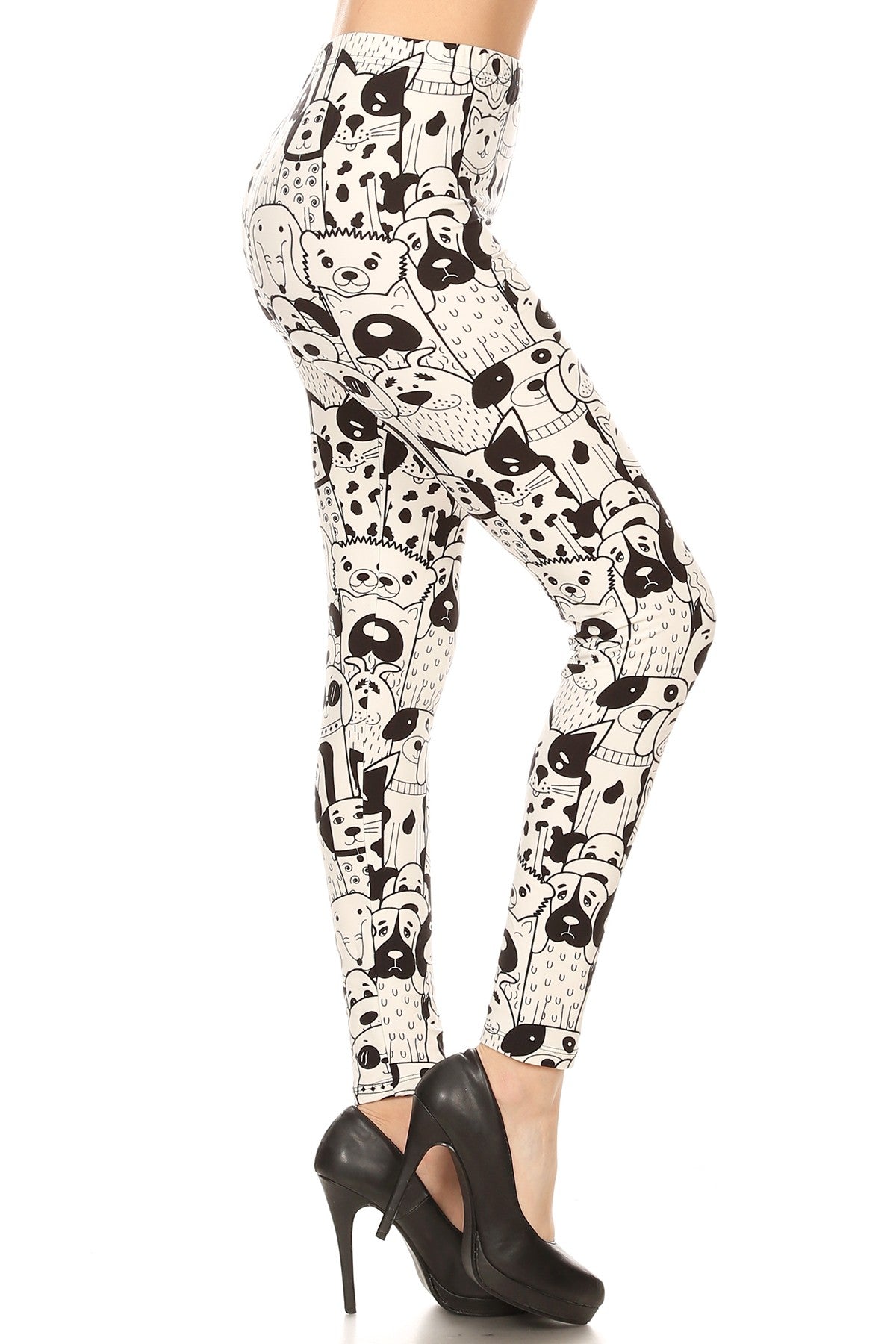 2463 Newspaper Pups LEGGINGS or Kids