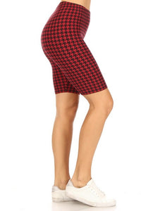 2483s SHORTS Red Houndstooth A