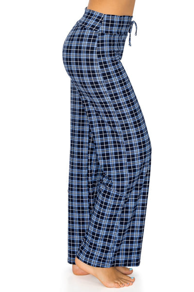 2521L Uniform Blue Plaid LOUNGERS