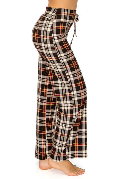 2523L Mocha Plaid LOUNGERS
