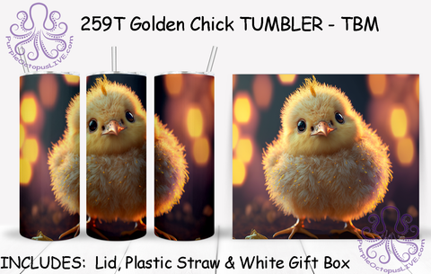 259T Golden Chick TUMBLER - TBM
