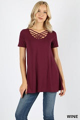 328 1/4S Triple Lattice TOP in WINE