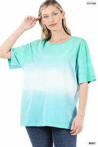 4225 1/4S Tie Dye Dip PREM TOP in MINT JV-T8B