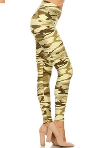 649 Olive Camo LEGGINGS