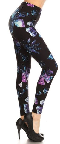 786  Tie Dye Petal LEGGINGS