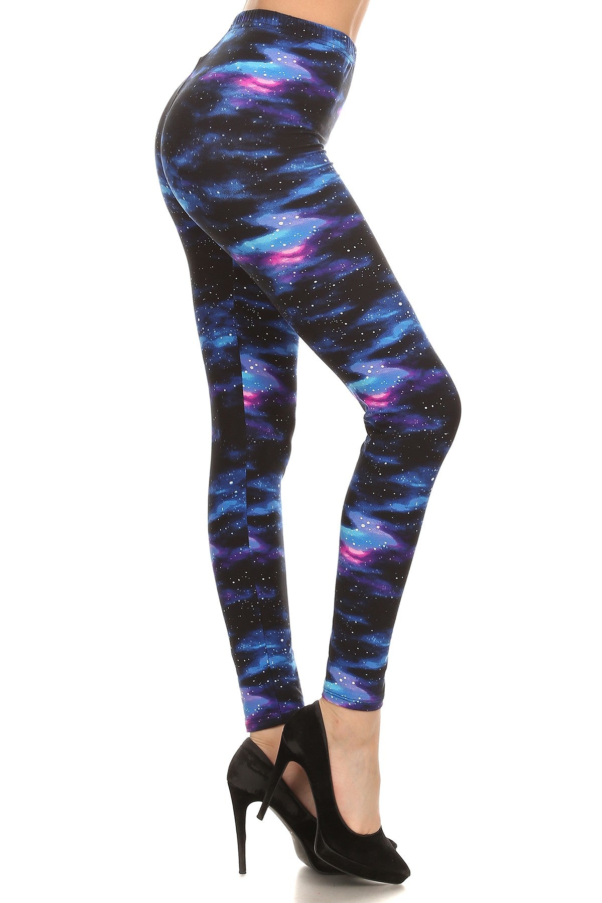 749 Blue Galaxy LEGGINGS & CAPRI