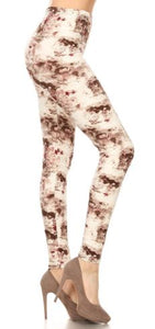 766 Rustic Tie Dye LEGGINGS & CAPRI