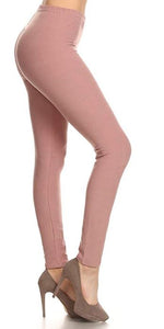 771 Mauve SOLID 3X5X LEGGINGS