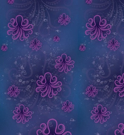 8000m Purple Octopus DESIGNER MASKS
