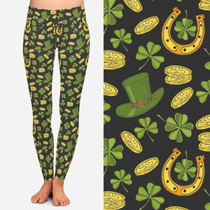 8134 Luck Of The Irish DESIGNER LEGGINGS JV-A40