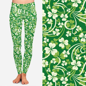 8140 Emerald Garden POD DESIGNER LEGGINGS JV-E10C