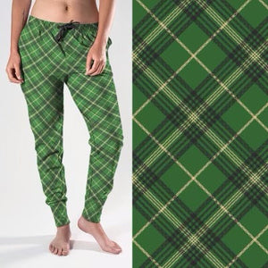 8142j Irish Plaid POD JOGGERS JV-E45C