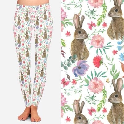 8145 The Brown Bunny DESIGNER LEGGINGS