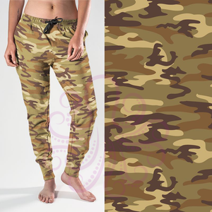 8327j Kimberly's Desert Camo POD DESIGNER JOGGERS