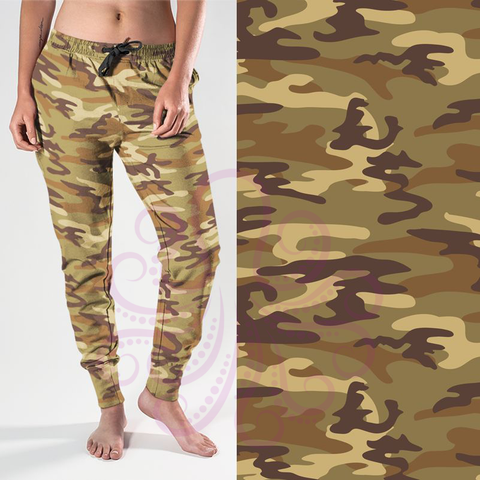 8327j Kimberly's Desert Camo POD DESIGNER JOGGERS