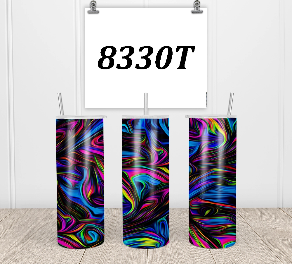 8330T Kris's Tie Dye Swirl POD DESIGNER TUMBLER