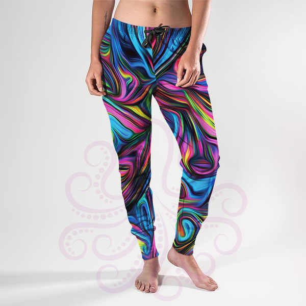 8330j Kris's Tie Dye Swirl POD DESIGNER JOGGERS