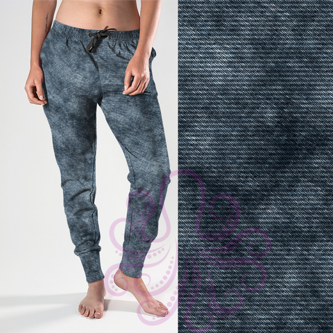 8345j Penny's Tie Dye Stitched POD DESIGNER JOGGERS