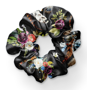 8377hs Melanie's Midnight Dream Catcher POD HAIR SCRUNCHIE