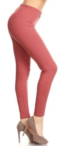905 Wild Ginger SOLID 3X5X LEGGINGS