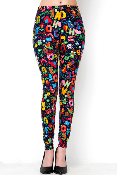 906 Alphabet Animal LEGGINGS & Kids