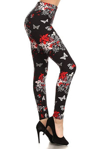 920 Butterfly Blooms LEGGINGS