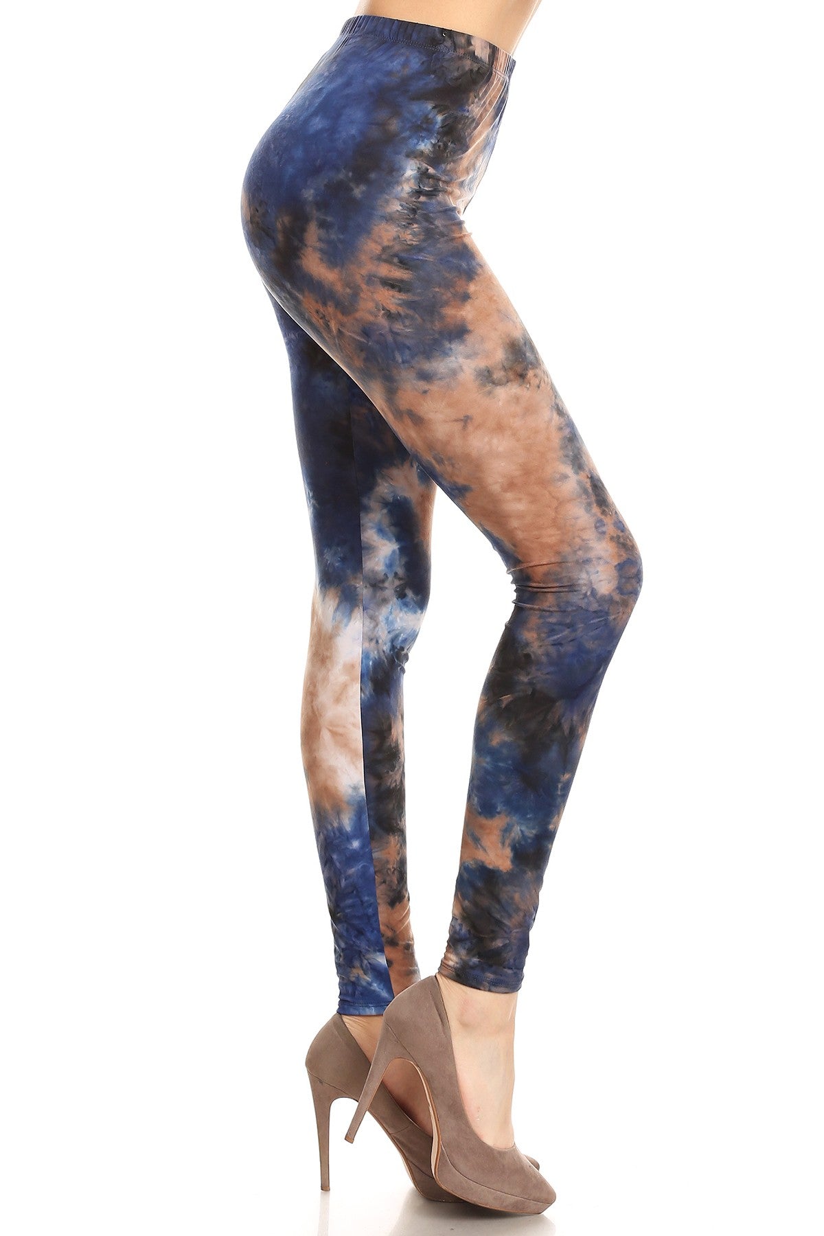 938 Sandy Blues Tie Dye LEGGINGS