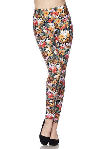 945 Tropical Tiger LEGGINGS