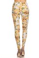 966 24K Skull on Grey LEGGINGS