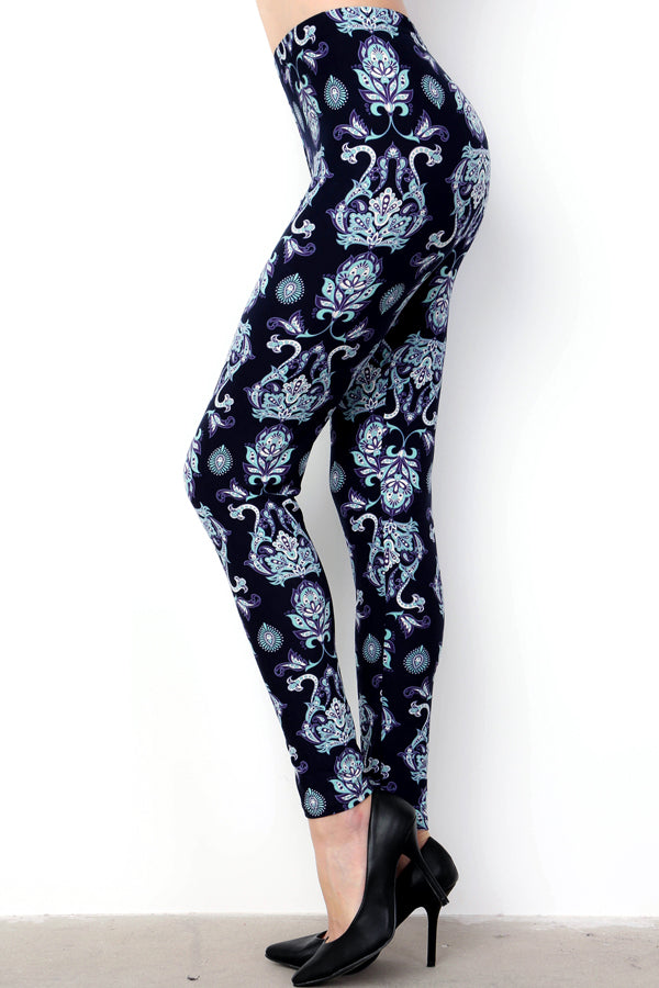 968 Mystic Paisley LEGGINGS