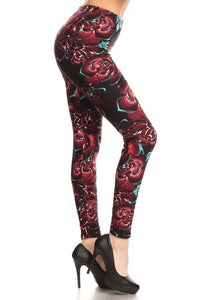 973 Beauty Of The Rose LEGGINGS