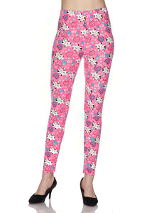 987 Dalmation Puppies on Pink LEGGINGS