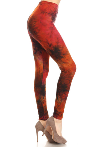 990 Solar Flare Tie Dye LEGGINGS