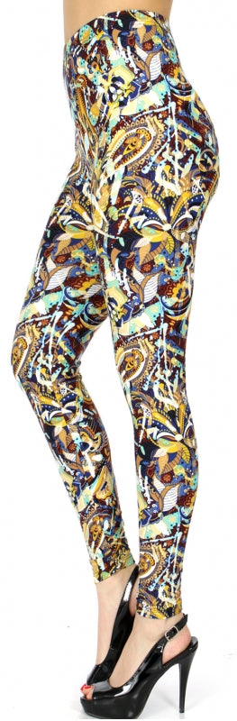 995 Artistic Paisley LEGGINGS