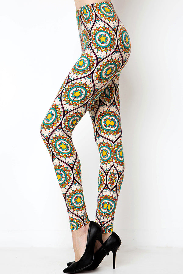 996 Mandala Sun LEGGINGS