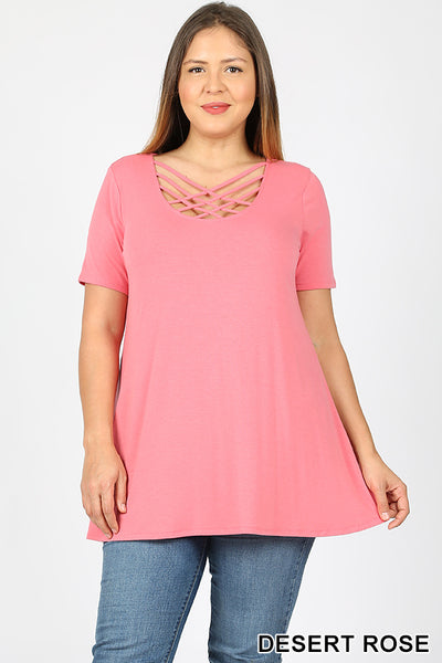4685 1/4S Triple Lattice TOP in DESERT ROSE
