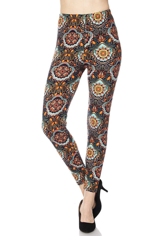 841 Mandala Paisley LEGGINGS