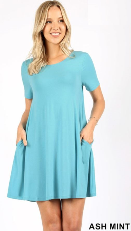 4619 1/4S LL Flared TOP w PKTS in ASH MINT