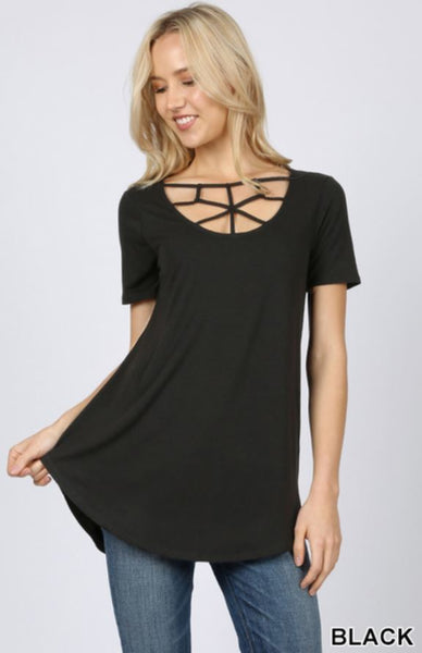 4595 1/4S Web Front TOP in BLACK