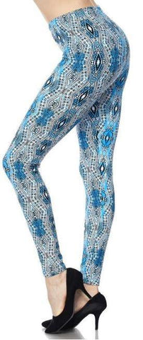 2272 Aztec Blue LEGGINGS