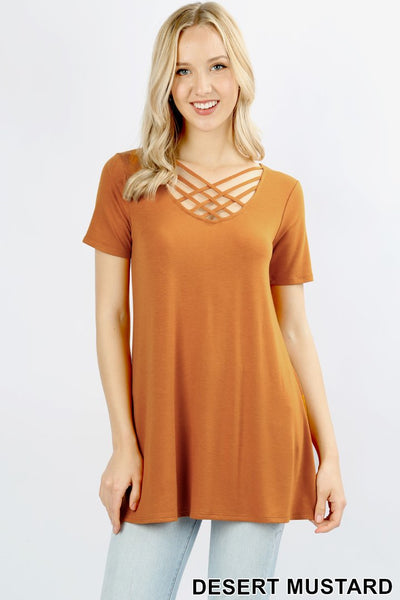 322 1/4S Triple Lattice TOP in DESERT MUSTARD