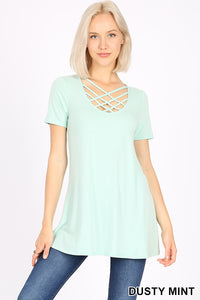 4897 1/4S Triple Lattice TOP in DUSTY MINT