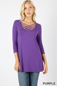 562 3/4S Triple Lattice TOP in PURPLE