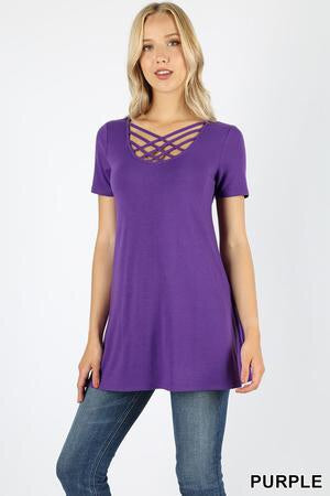 339 1/4S Triple Lattice TOP in PURPLE